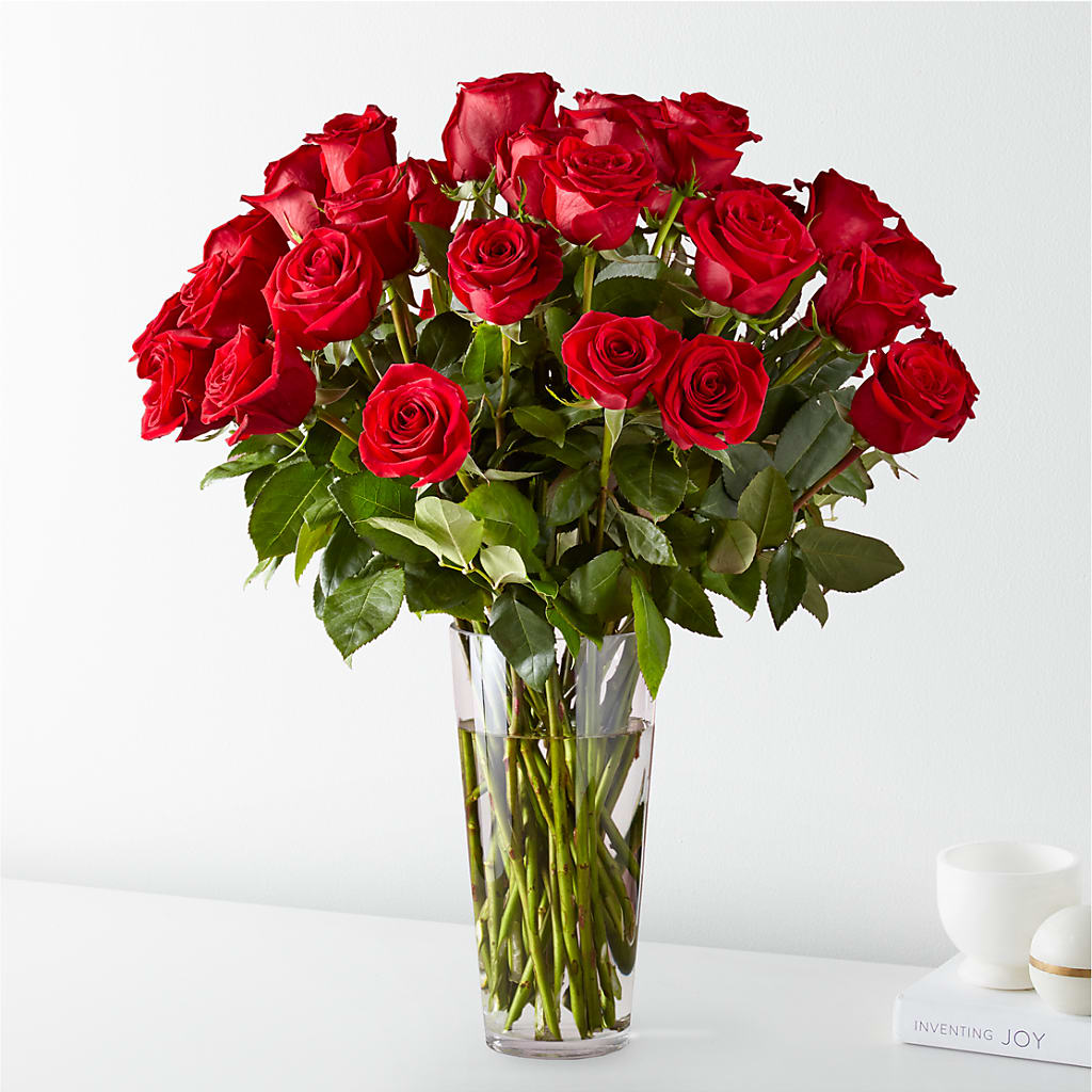 Long Stem Red Rose Bouquet – Flowers By Sue, Bullard TX