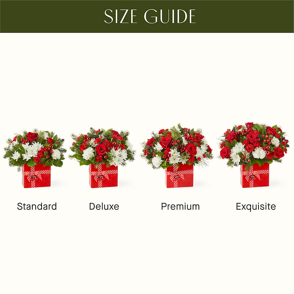 Presents Under the Tree Bouquet – Flowers By Sue, Bullard TX