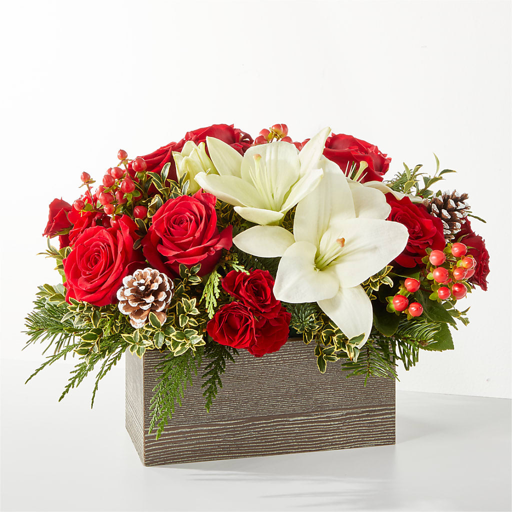 Snowy Wonderland Bouquet – Flowers By Sue, Bullard TX