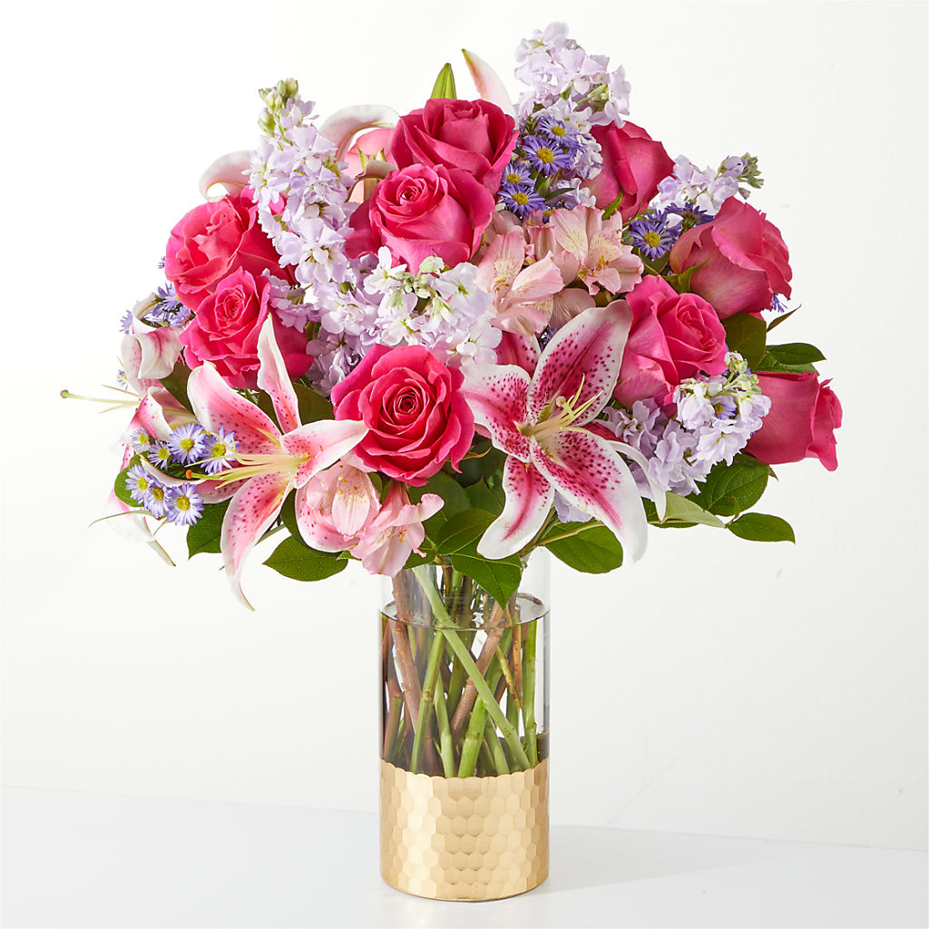 Pressing Petals Bouquet – Flowers By Sue, Bullard TX
