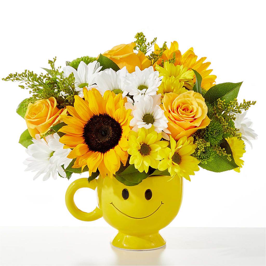 Be Happy Bouquet – Flowers By Sue, Bullard TX