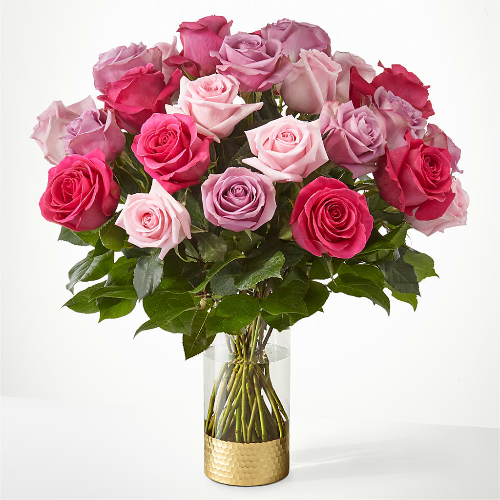 Pure Beauty Mixed Roses – Flowers By Sue, Bullard TX