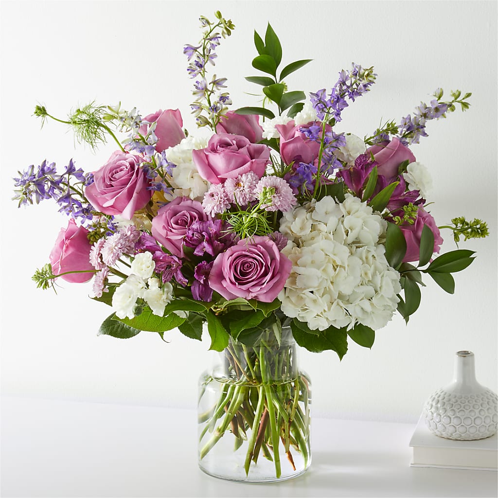 Violet Caress Bouquet – Flowers By Sue, Bullard TX