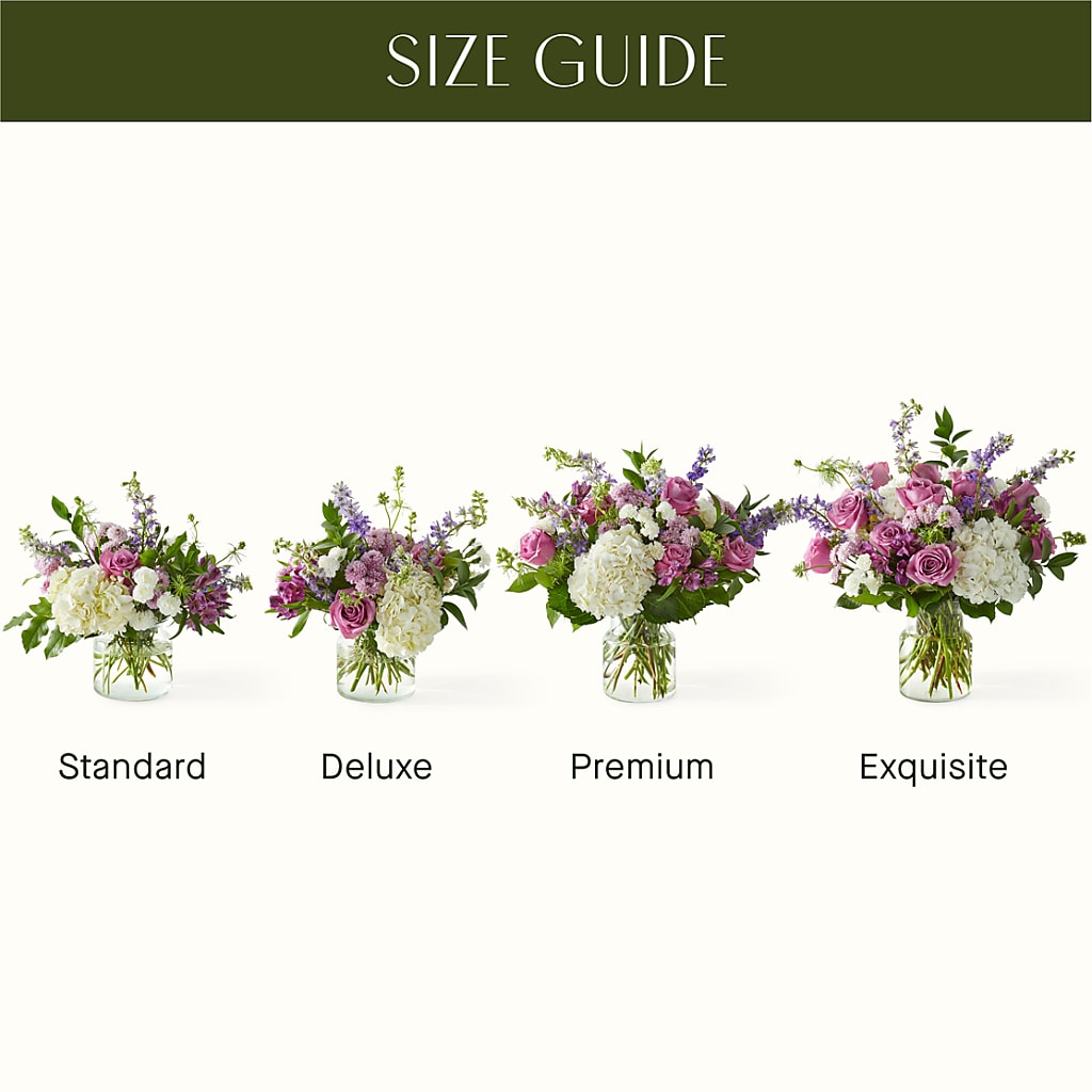 Violet Caress Bouquet – Flowers By Sue, Bullard TX
