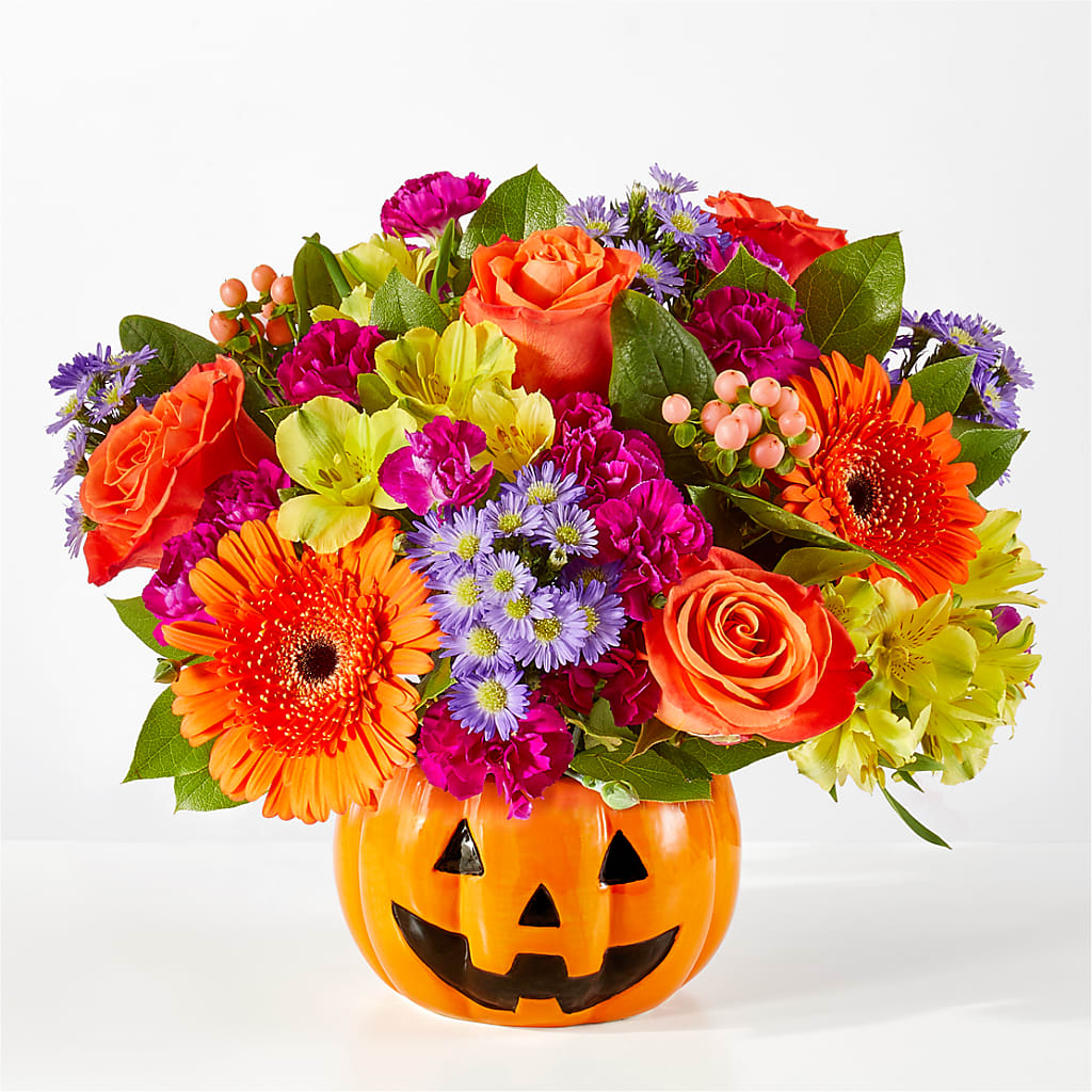 Tricks & Treats Pumpkin – Flowers By Sue, Bullard TX