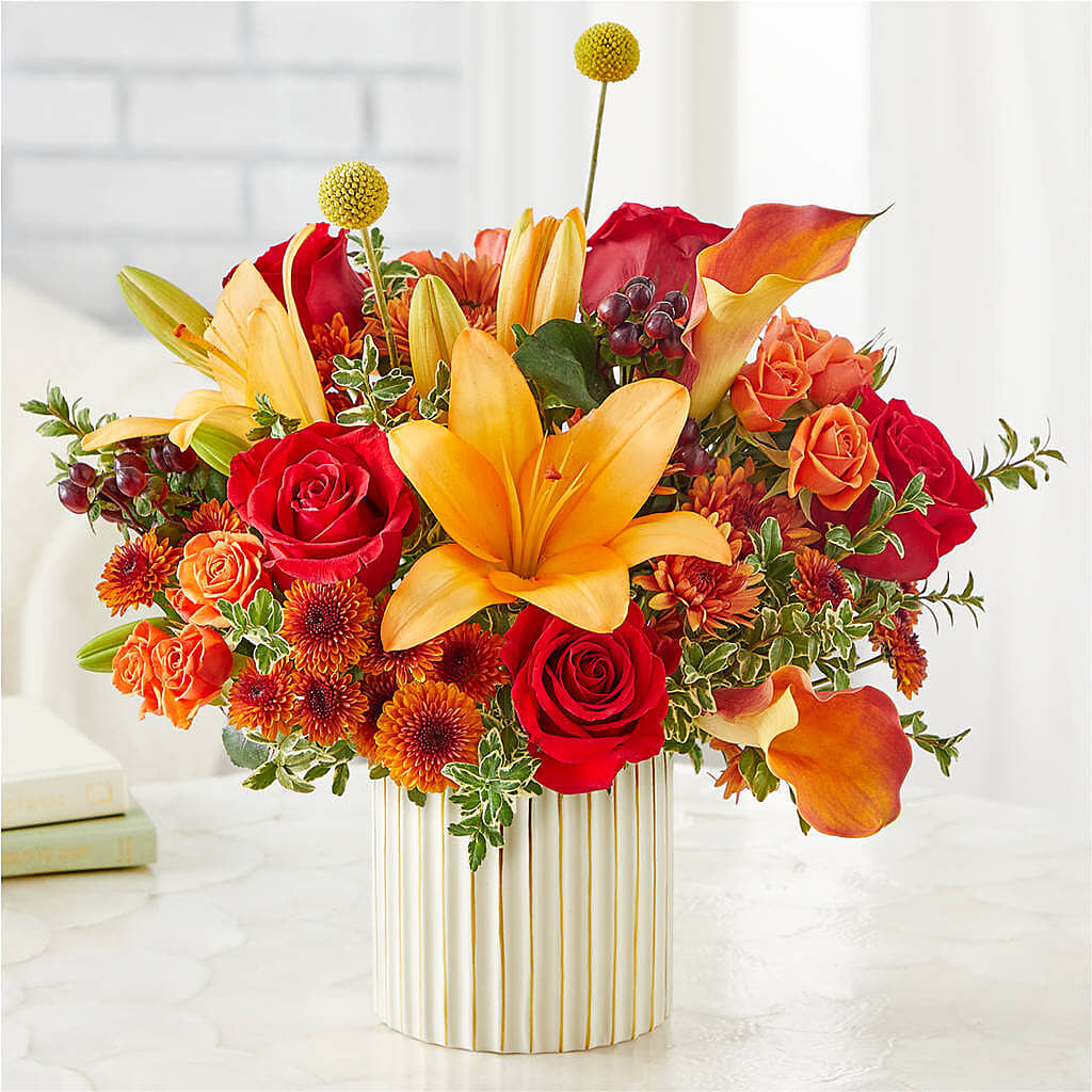Scarlet Skies Bouquet – Flowers By Sue, Bullard TX
