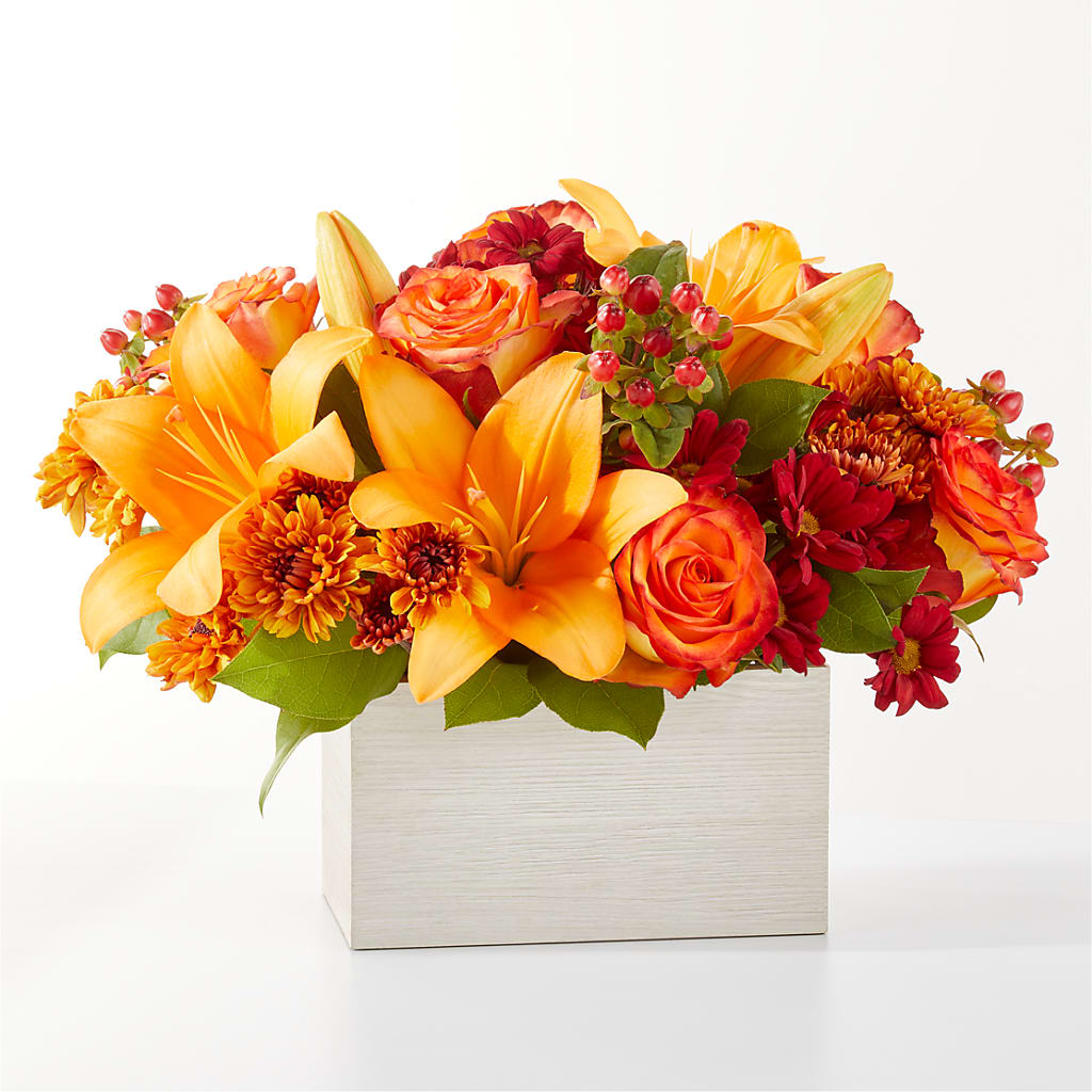 Backyard Bonfire Bouquet – Flowers By Sue, Bullard TX