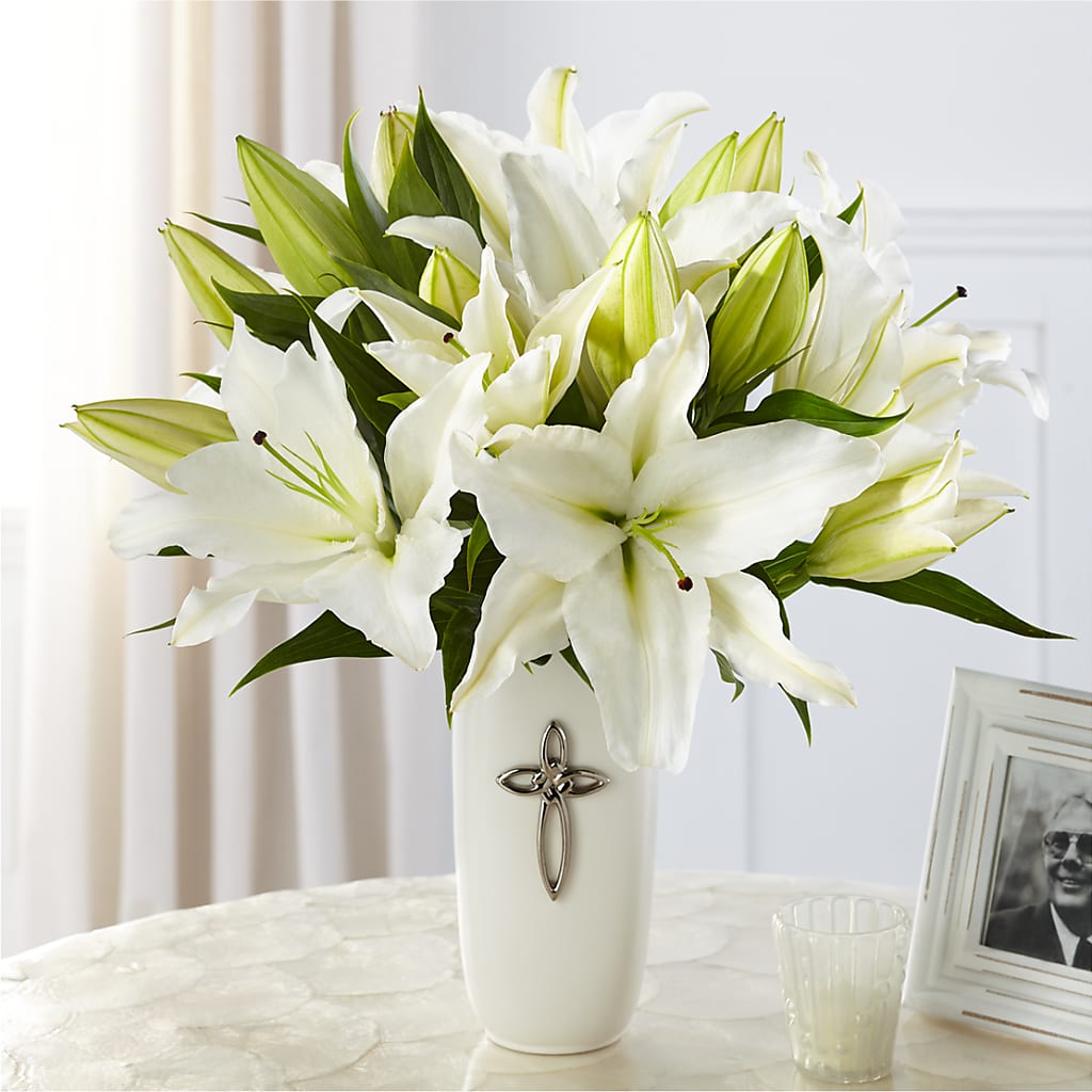 Faithful Blessings Bouquet – Flowers By Sue, Bullard TX