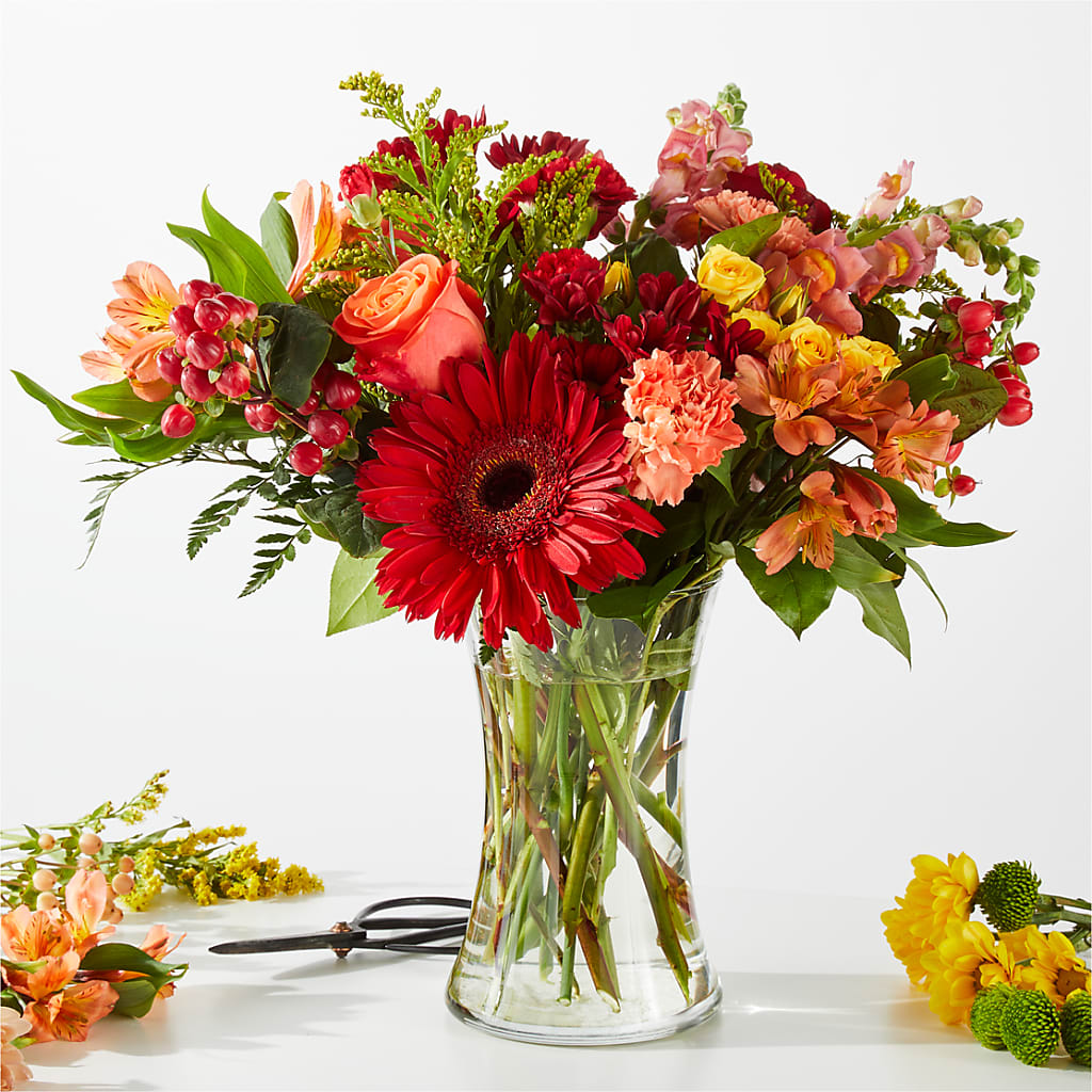 Fall Delight – A Florist Original – Flowers By Sue, Bullard TX