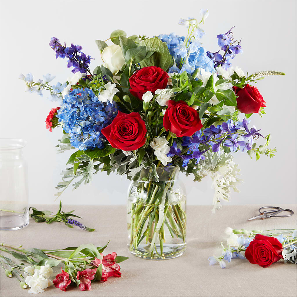 Star Spangled - A Florist Original – Flowers By Sue, Bullard TX