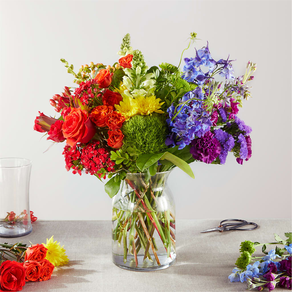 Summer Spectra - A Florist Original – Flowers By Sue, Bullard TX