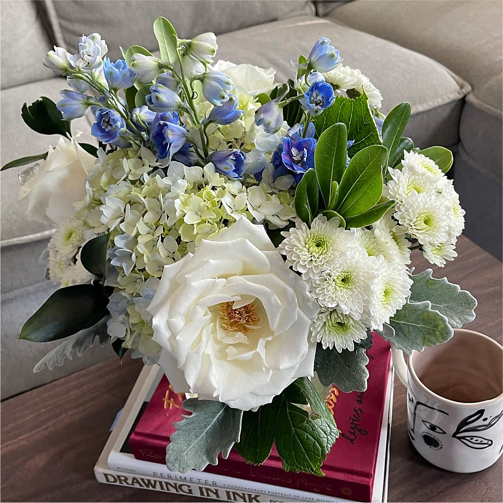 Clear Skies Bouquet – Flowers By Sue, Bullard TX