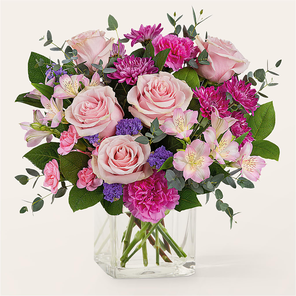 Rosy Radiance Bouquet – Flowers By Sue, Bullard TX