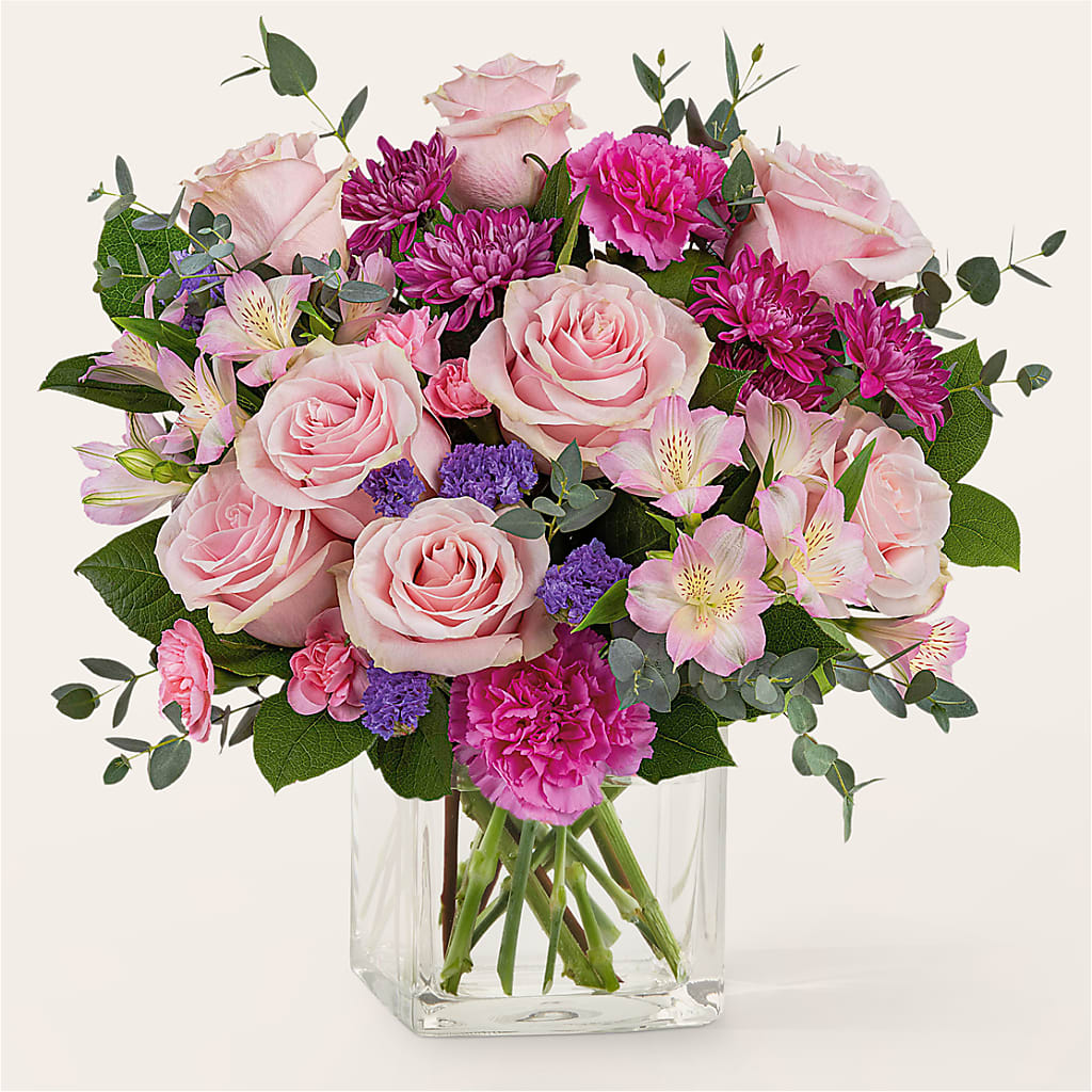 Rosy Radiance Bouquet – Flowers By Sue, Bullard TX