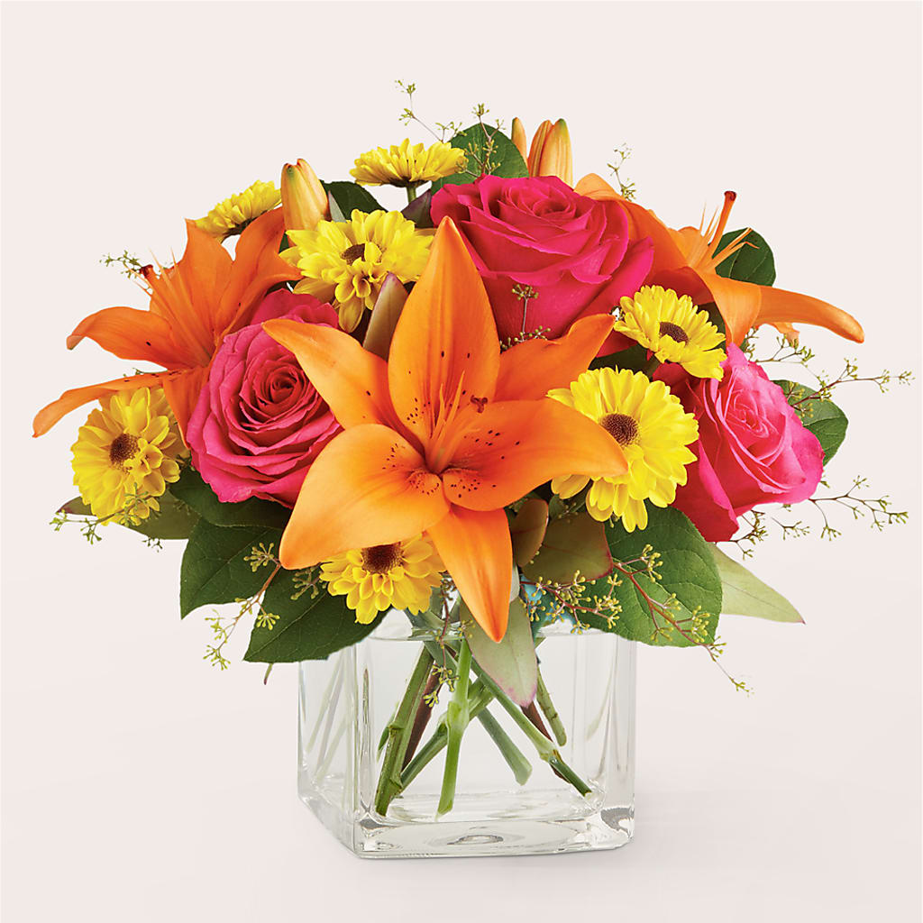 Neon Lights Bouquet – Flowers By Sue, Bullard TX