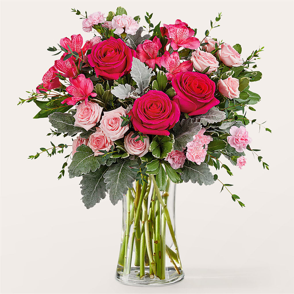 Tickled Pink Bouquet – Flowers By Sue, Bullard TX