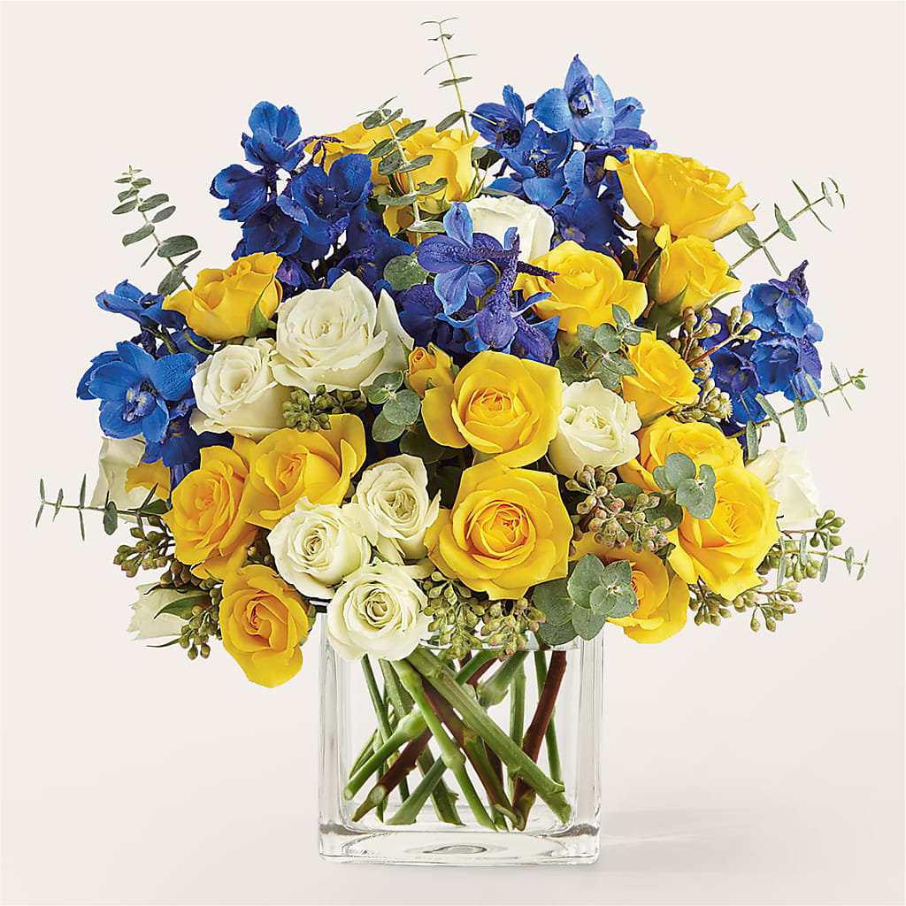 Sparkling Citrine Bouquet – Flowers By Sue, Bullard TX