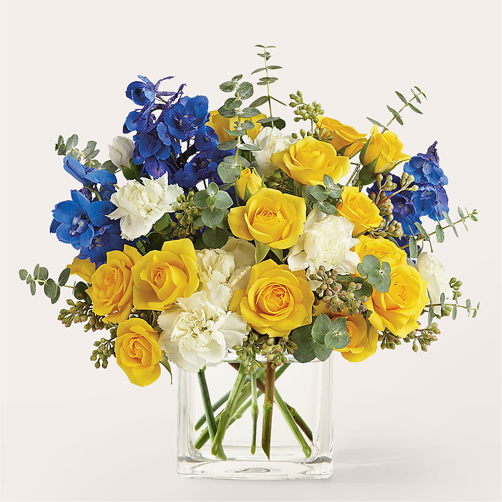 Sparkling Citrine Bouquet – Flowers By Sue, Bullard TX