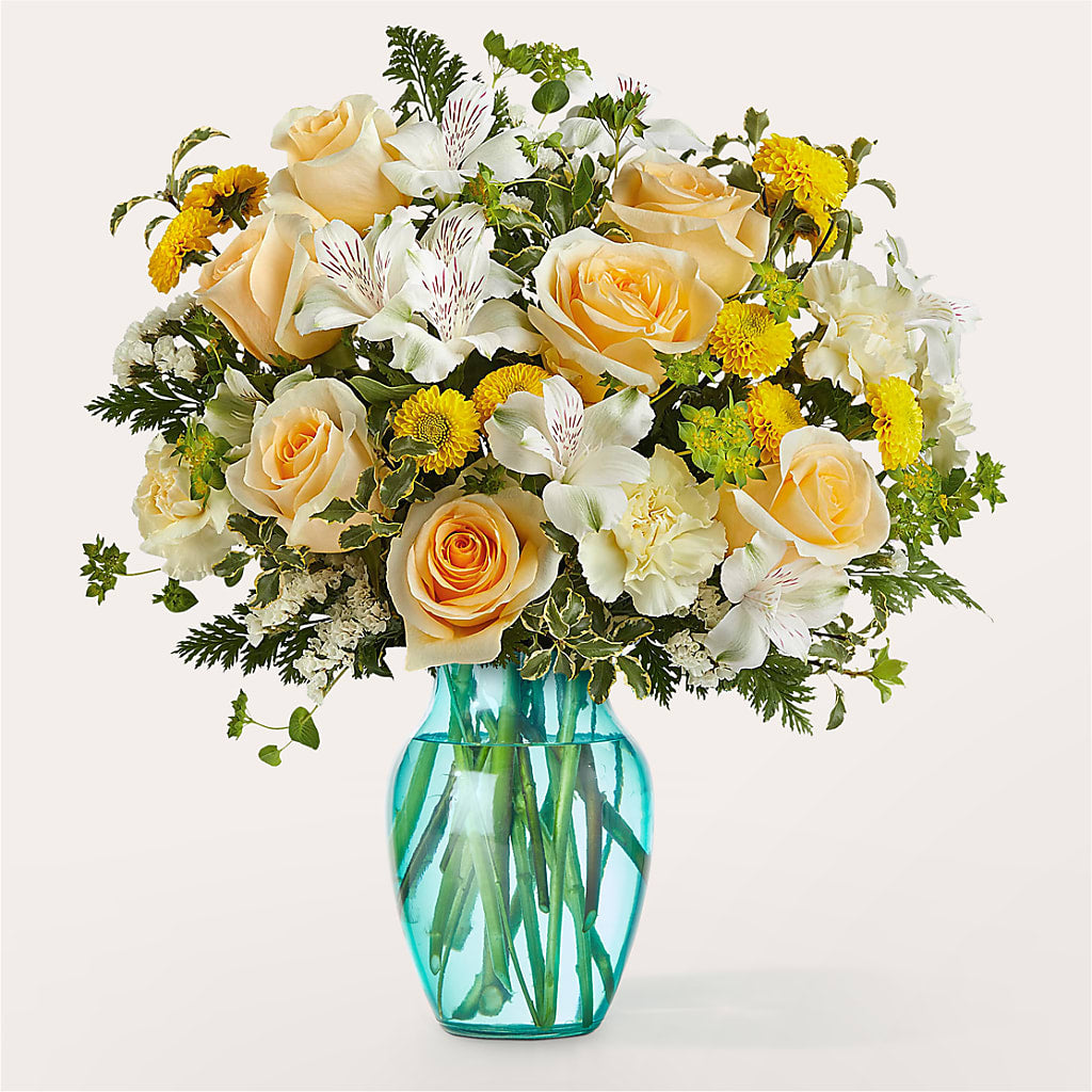 Crisp and Clean Bouquet – Flowers By Sue, Bullard TX
