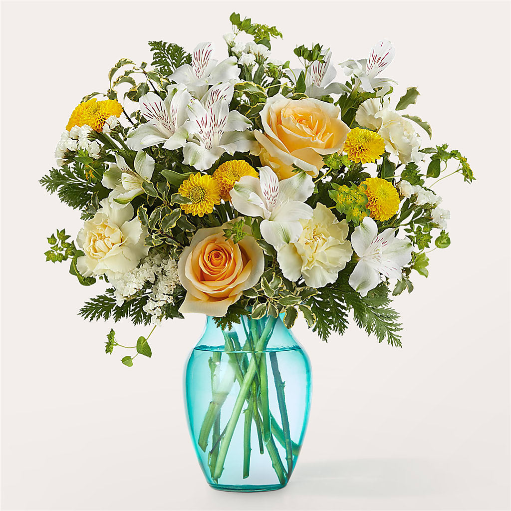 Crisp and Clean Bouquet – Flowers By Sue, Bullard TX