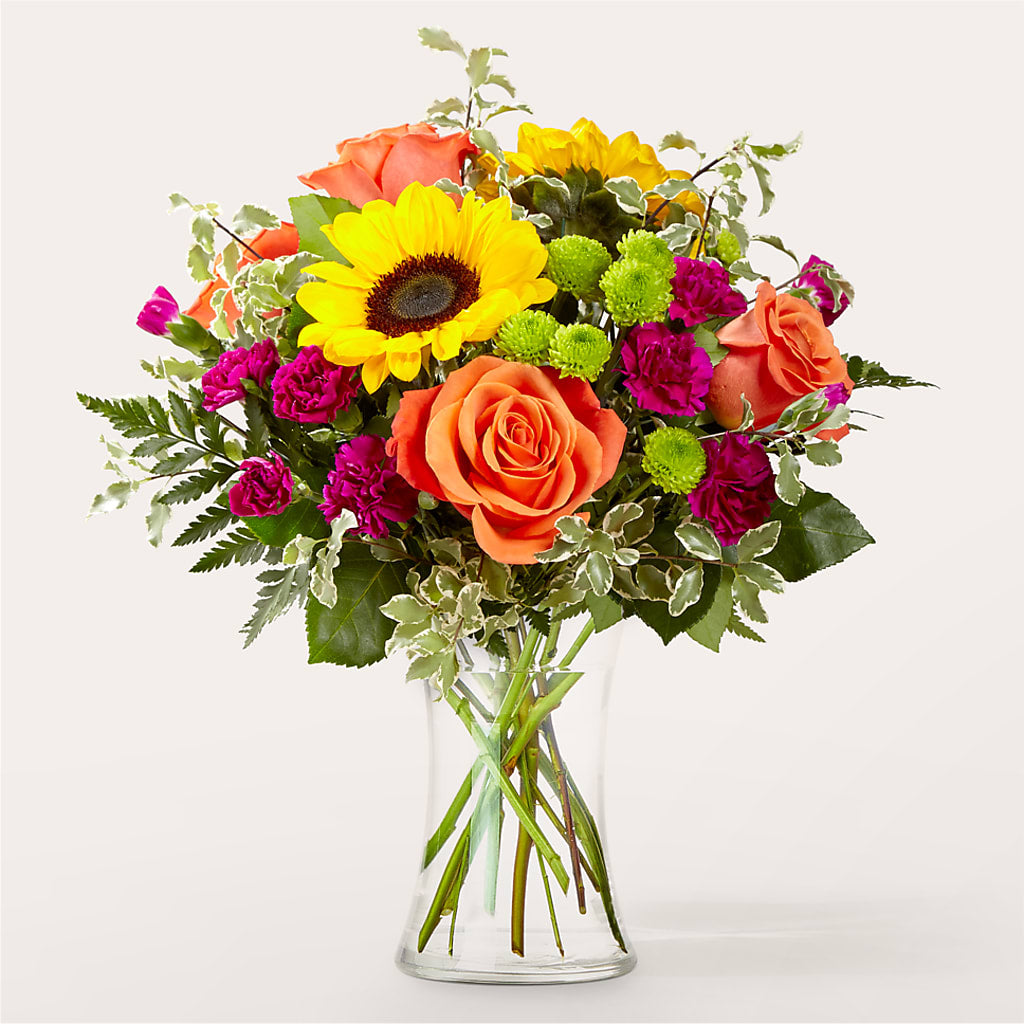 Warmth & Light Bouquet – Flowers By Sue, Bullard TX
