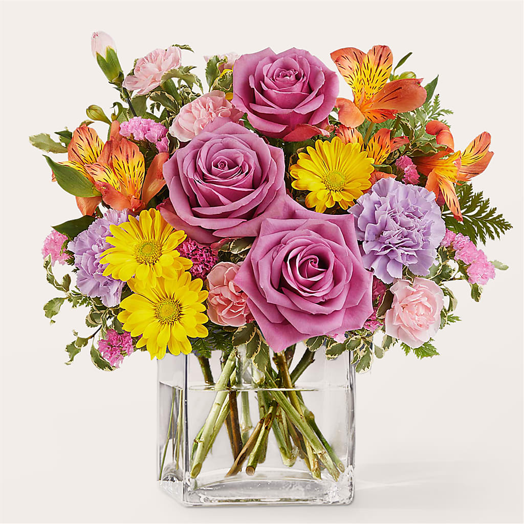 Shades of Happiness Bouquet – Flowers By Sue, Bullard TX