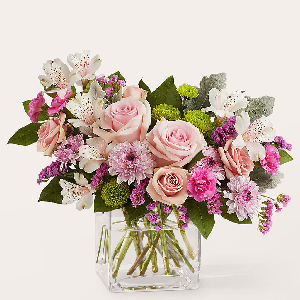 Pink Suede Bouquet – Flowers By Sue, Bullard TX