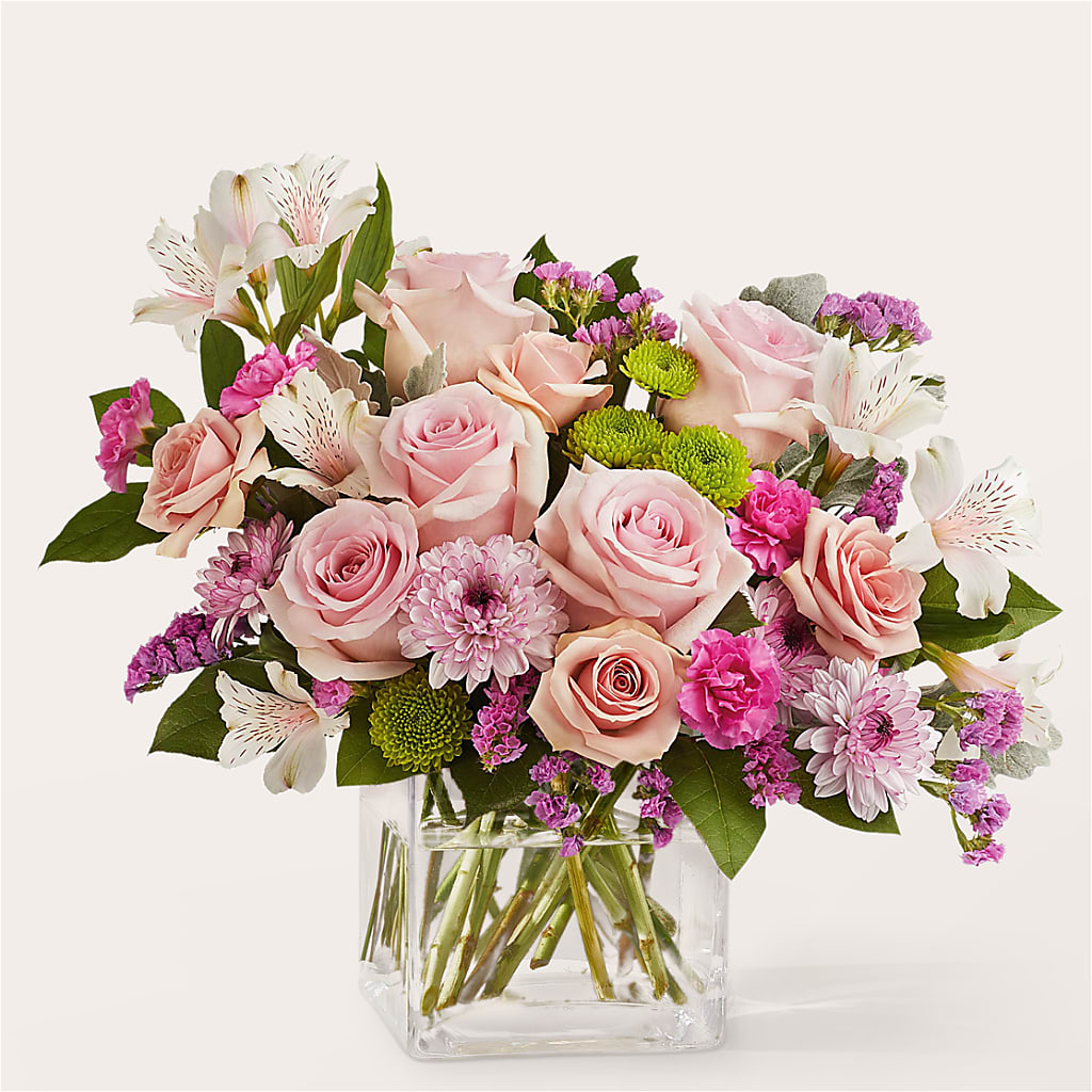Pink Suede Bouquet – Flowers By Sue, Bullard TX