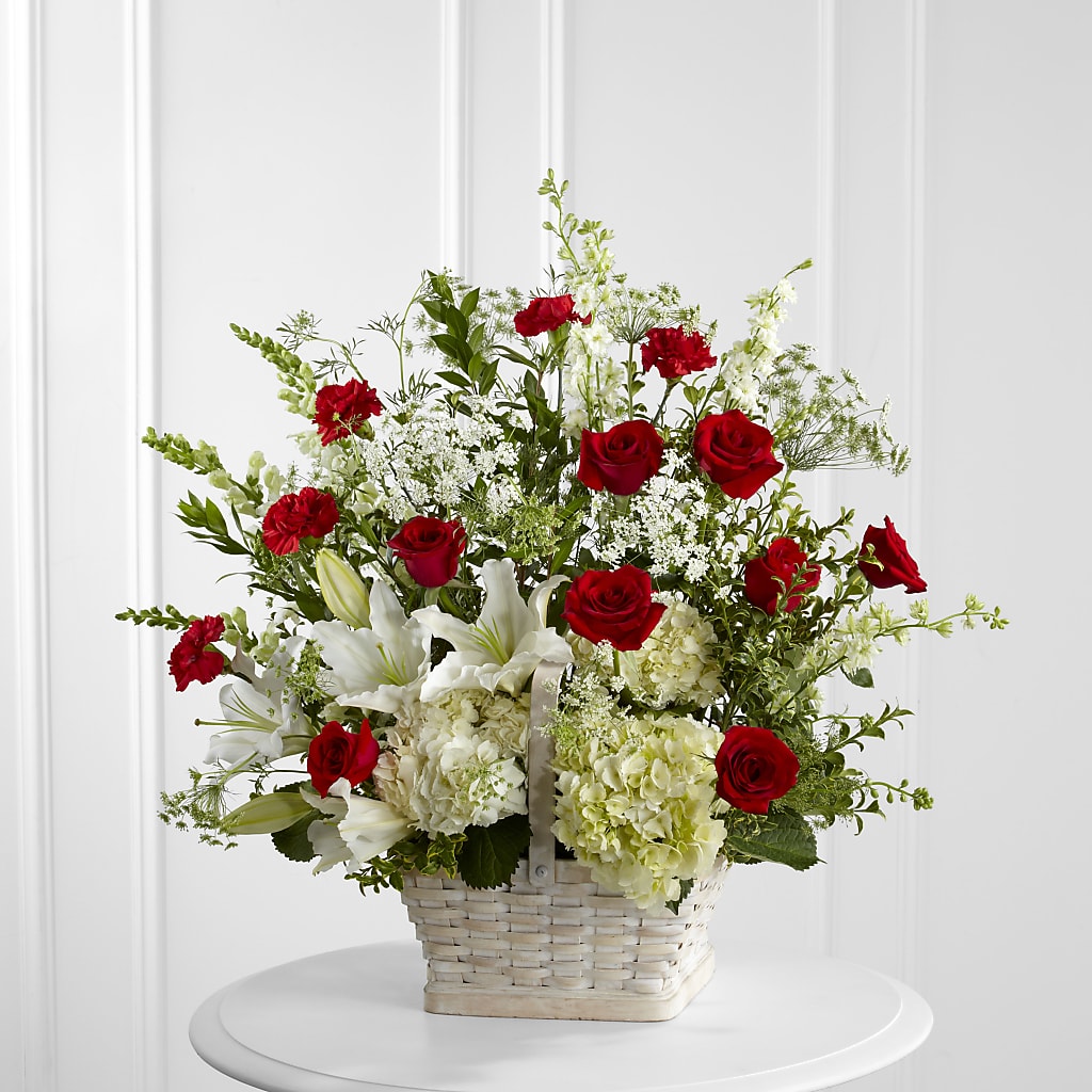 In Loving Memory Arrangement – Flowers By Sue, Bullard TX