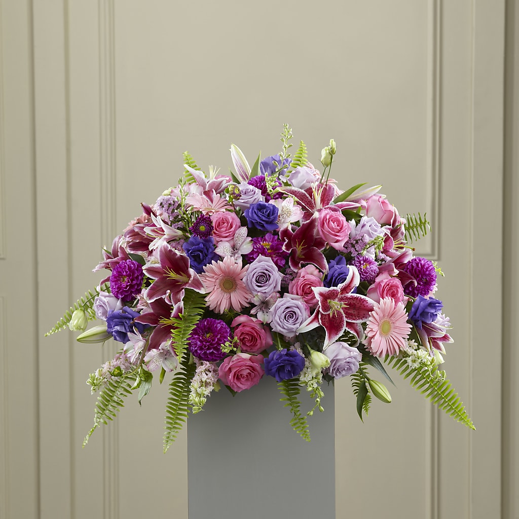 Fare Thee Well Pedestal – Flowers By Sue, Bullard TX