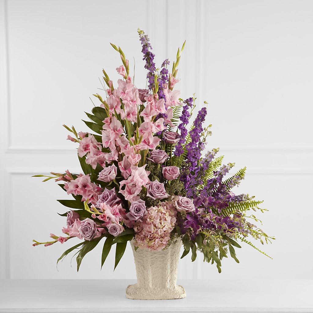 Flowing Garden Arrangement – Flowers By Sue, Bullard TX