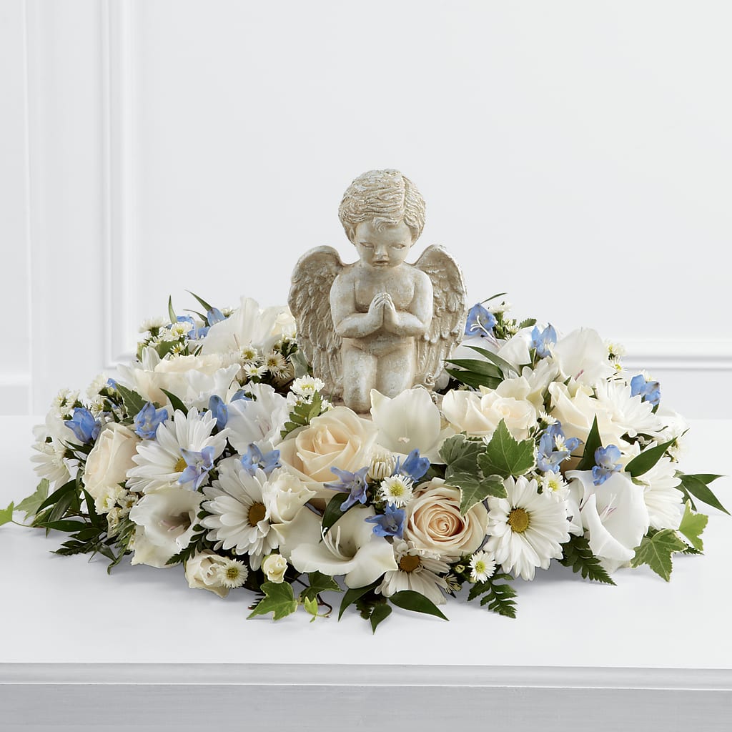 Little Angel Ring of Flowers – Flowers By Sue, Bullard TX
