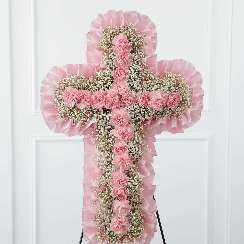 Angel's Cross Easel – Flowers By Sue, Bullard TX