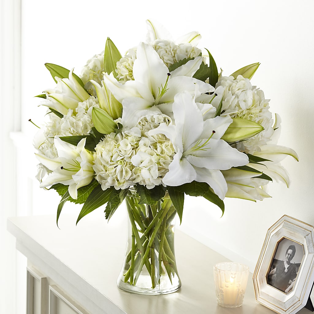 Compassionate Lily Bouquet – Flowers By Sue, Bullard TX