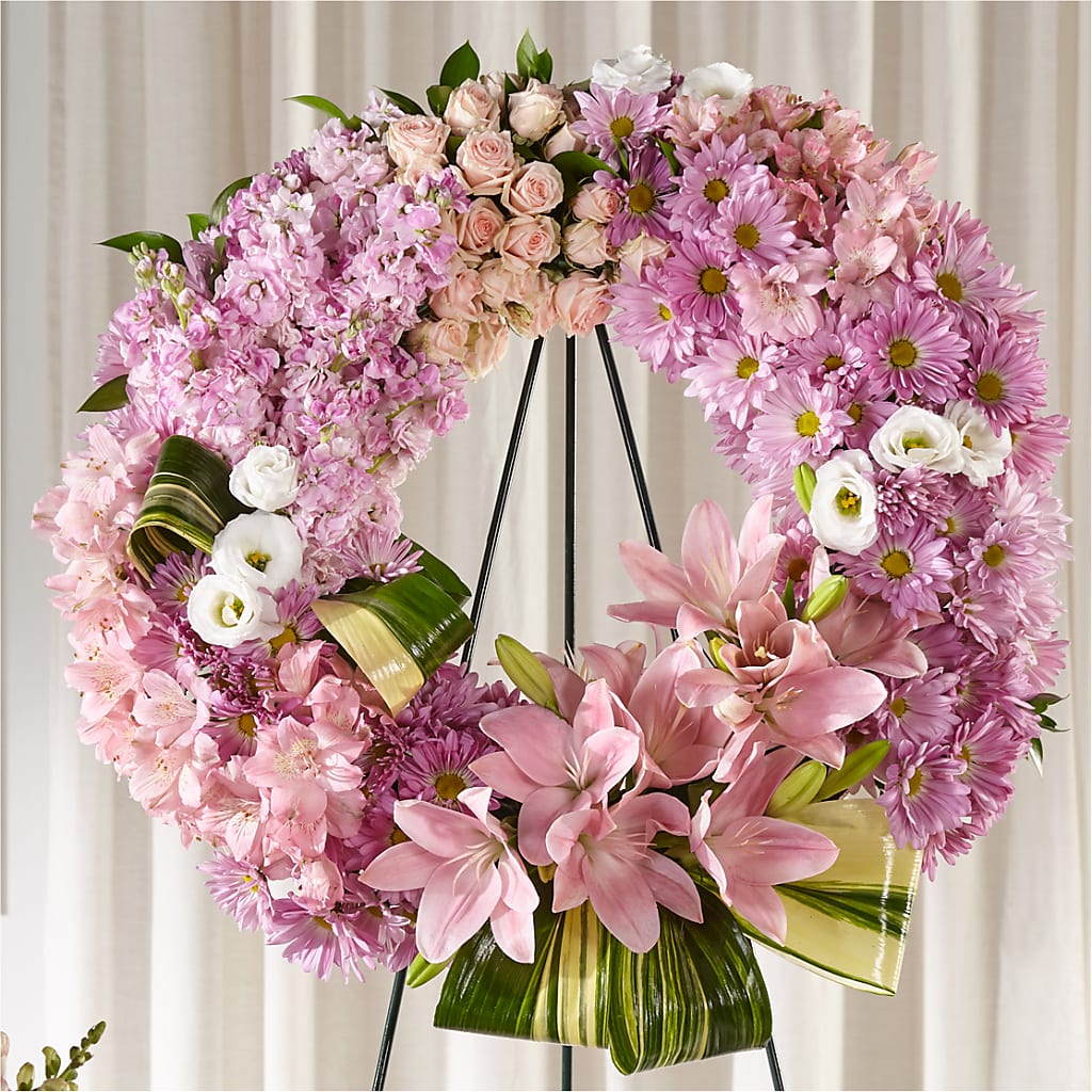 Gift of Warmth Wreath – Flowers By Sue, Bullard TX