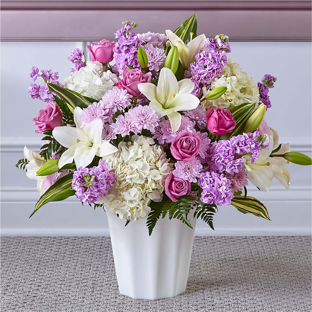 Heaven Sent Floor Basket – Flowers By Sue, Bullard TX