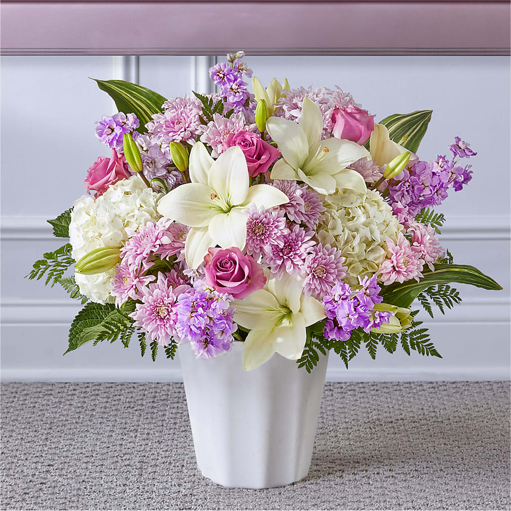 Heaven Sent Floor Basket – Flowers By Sue, Bullard TX