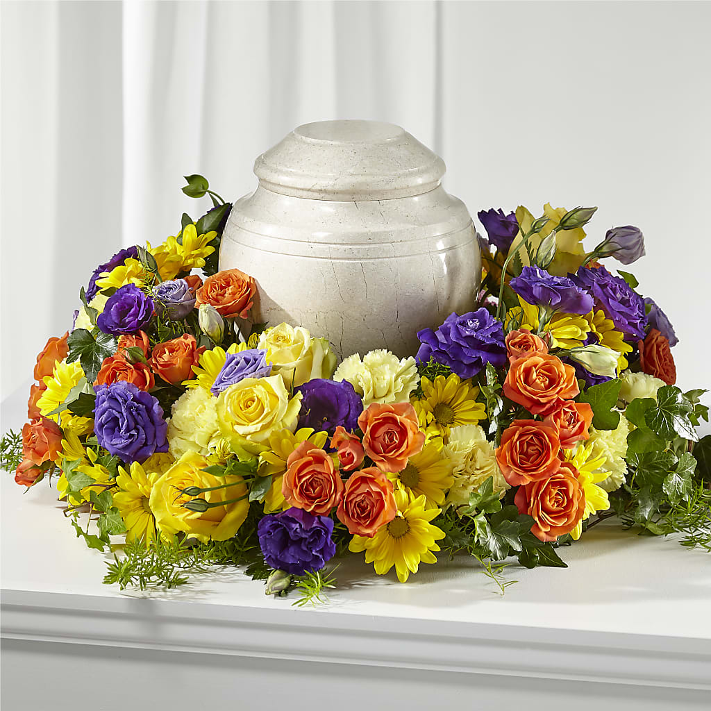 Blossoms of Remembrance Cremation Adornment – Flowers By Sue, Bullard TX