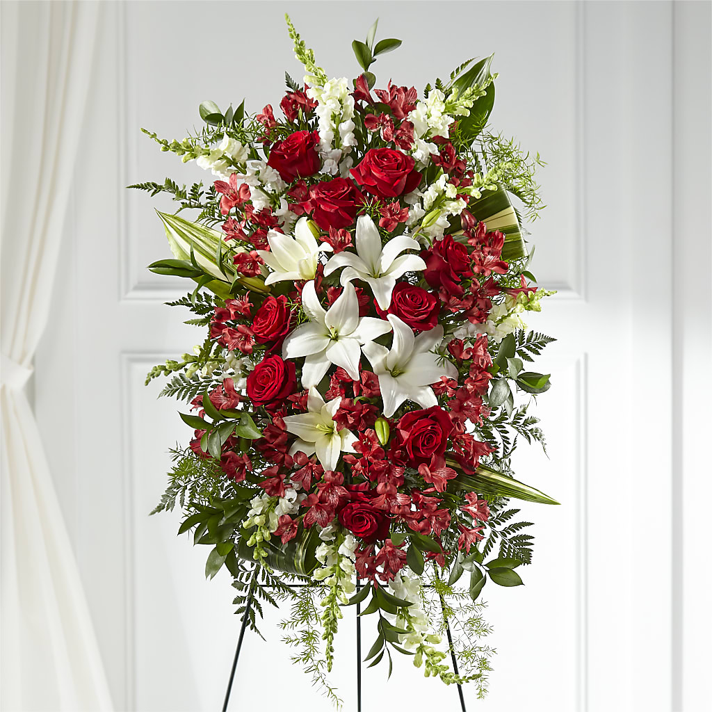 Everlasting Memory Standing Spray – Flowers By Sue, Bullard TX
