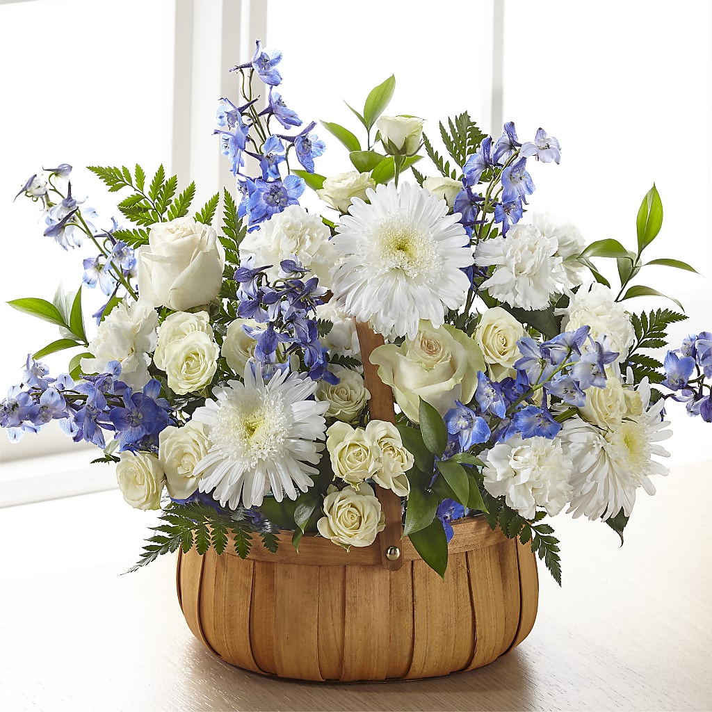 Harmony & Grace Basket – Flowers By Sue, Bullard TX
