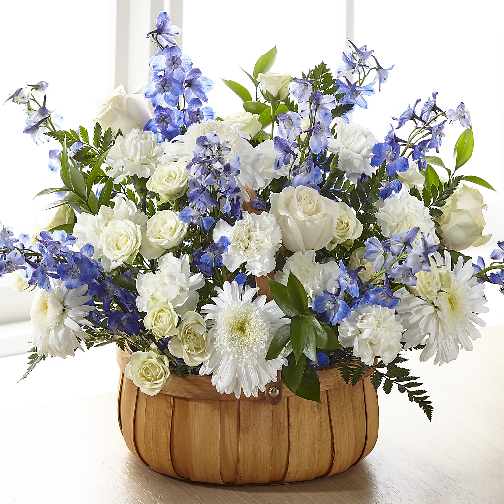 Harmony & Grace Basket – Flowers By Sue, Bullard TX