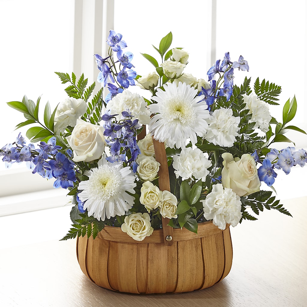Harmony & Grace Basket – Flowers By Sue, Bullard TX