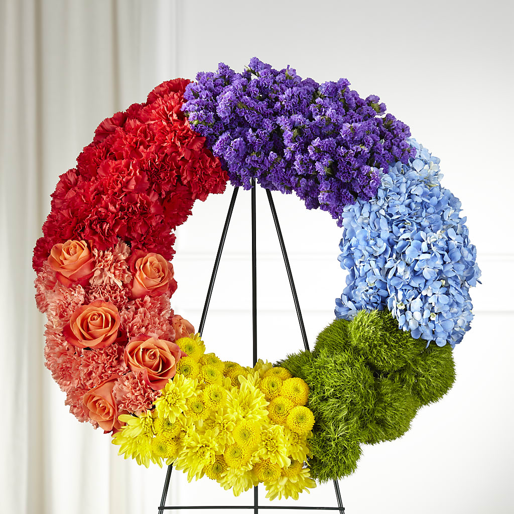 Circle of Love Wreath – Flowers By Sue, Bullard TX