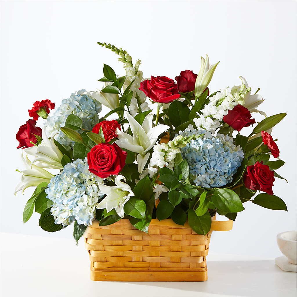 Greater Glory Basket – Flowers By Sue, Bullard TX