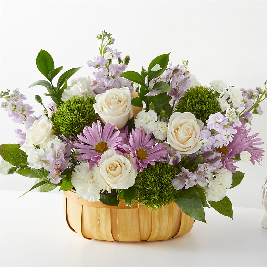 Peace & Love Basket – Flowers By Sue, Bullard TX