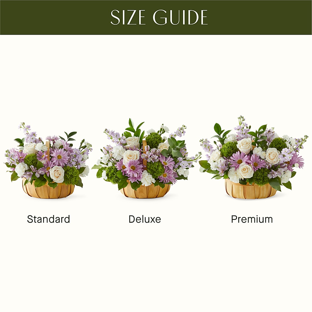 Peace & Love Basket – Flowers By Sue, Bullard TX