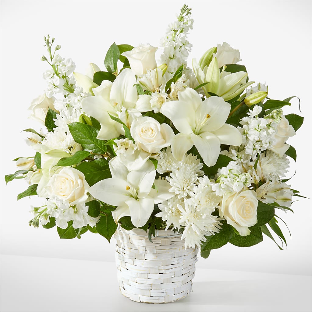 Peaceful Reflections Arrangement – Flowers By Sue, Bullard TX