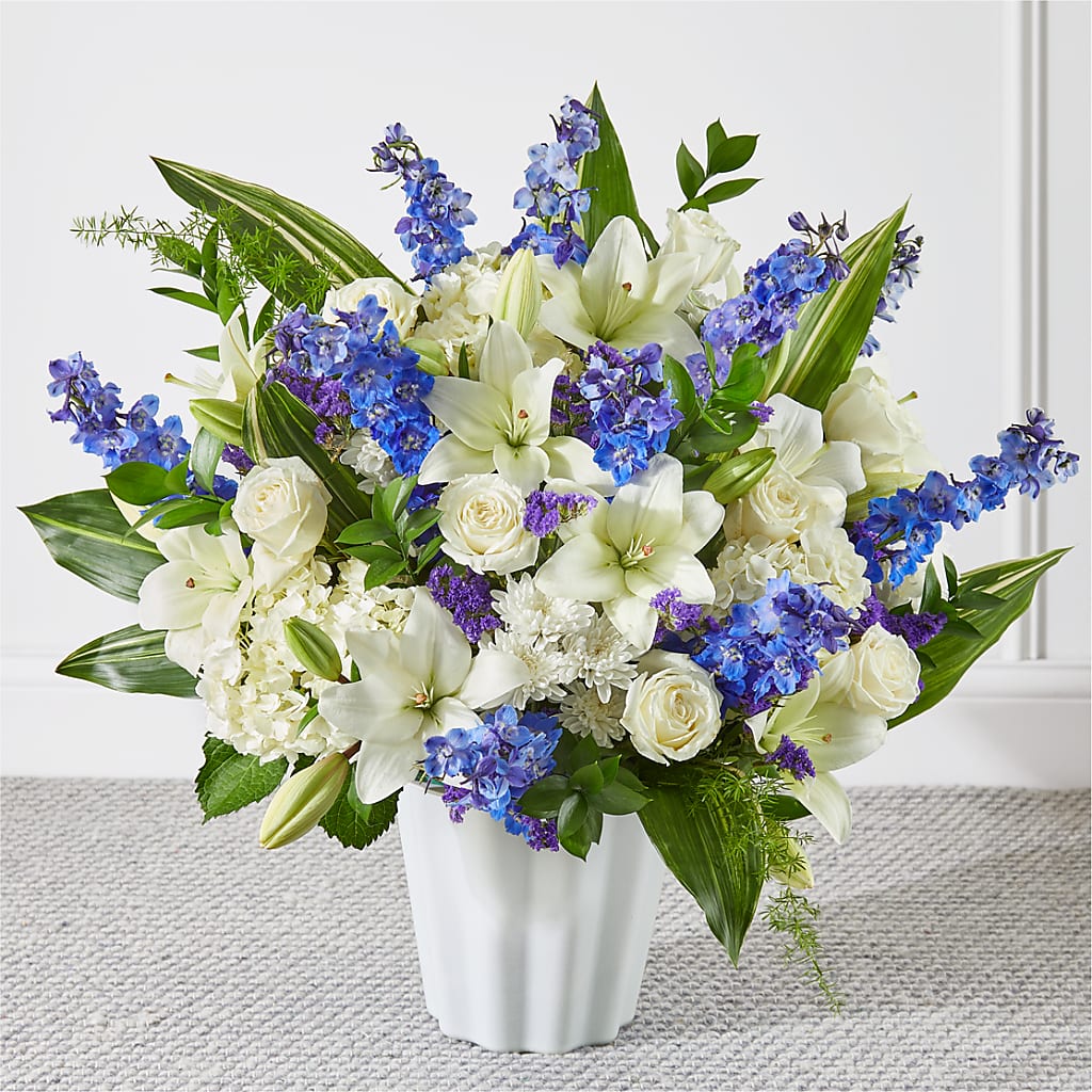 Take Comfort Floor Basket – Flowers By Sue, Bullard TX