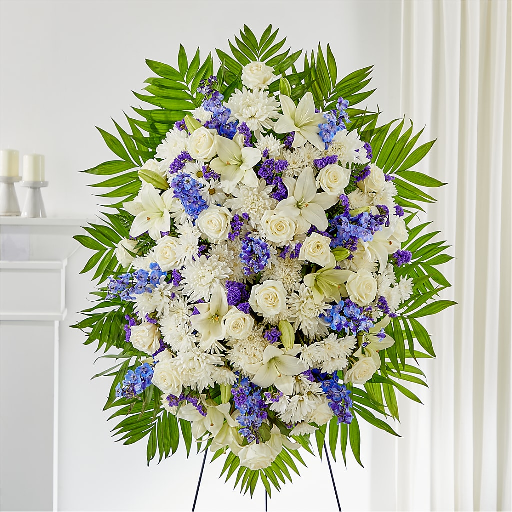 At Rest Standing Spray – Flowers By Sue, Bullard TX