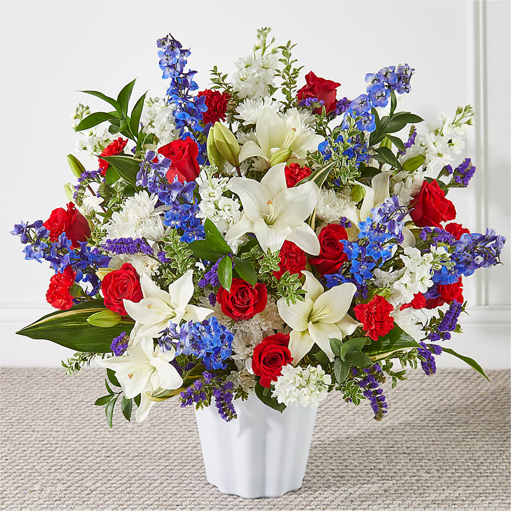 Consoled Floor Basket – Flowers By Sue, Bullard TX